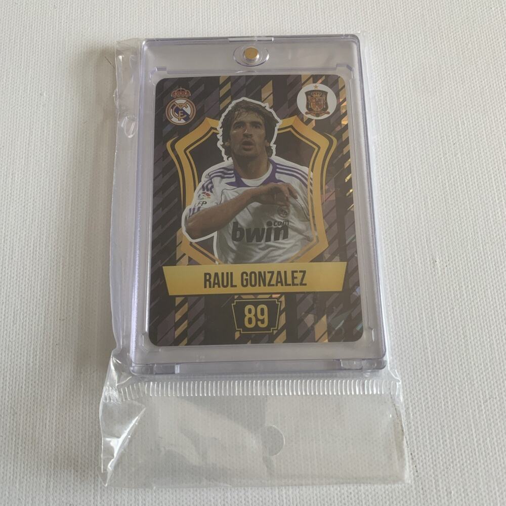 Raul Gonzalez Real Madrid FC #89 Holo Foil Card 2024-25 Grass Games Collection